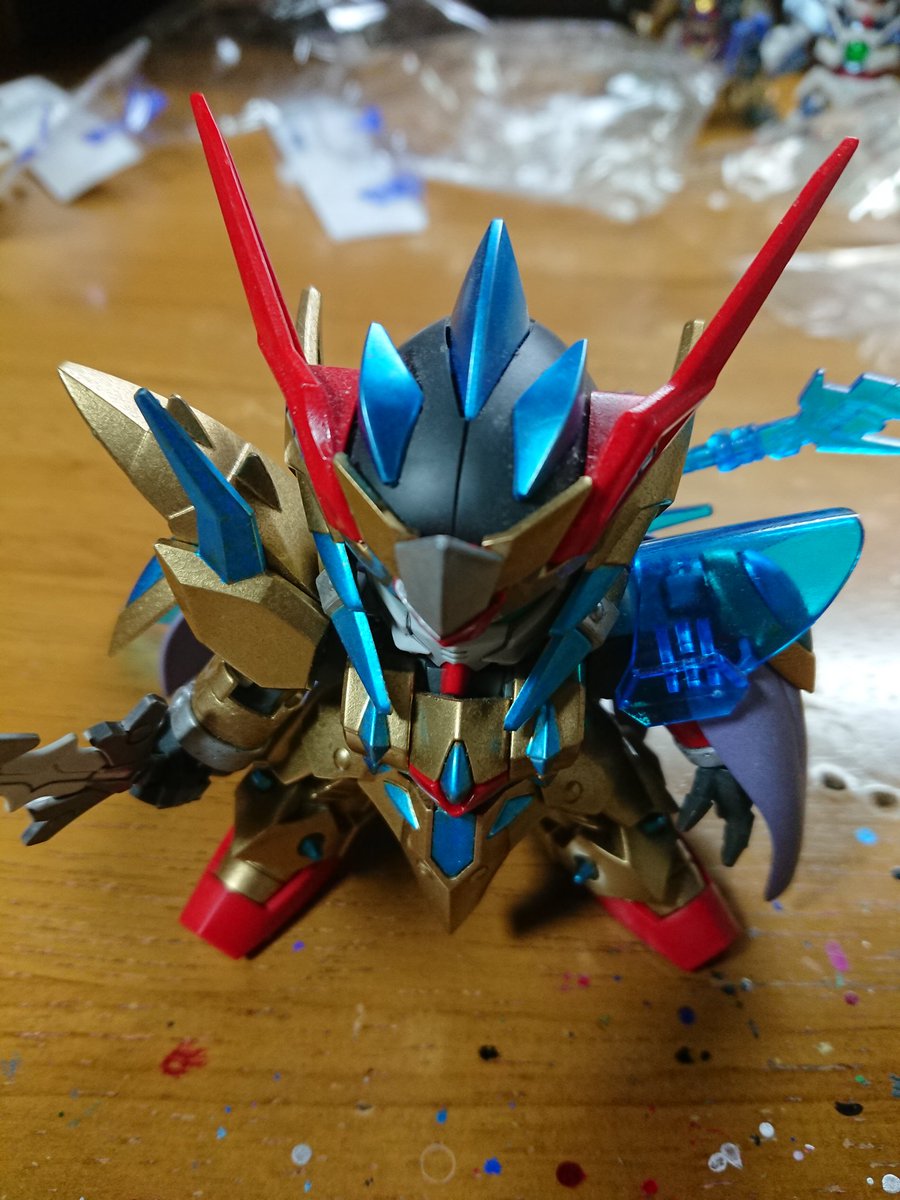 ジャンク開封その3。 魔竜剣士ゼロガンダム。 これはあれだな、ちー