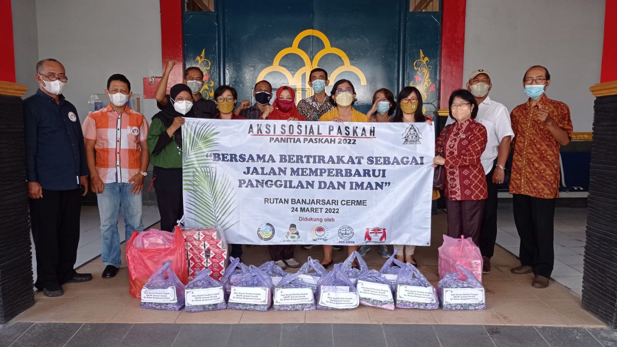 fpkgresik's tweet image. GKJW bersama FPK, Gusdurian, Formagam dan PGIS Gresik kembali berbagi kasih bersama dengan warga binaan Lapas Cerme, Kamis (24/3)2022).

#fpk #fpkgresik #gkjwgresik #formagam #lapasgresik