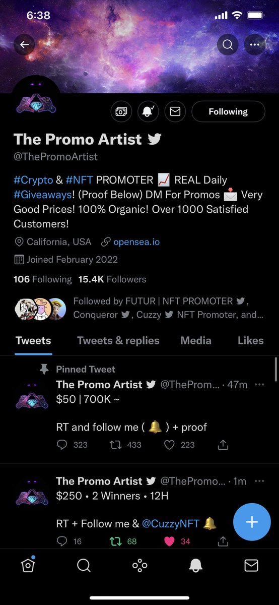 alpcrypt0's tweet photo. @ThePromoArtist @CuzzyNFT donee https://t.co/n3mthQzFk8