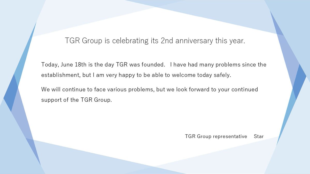 TGR Group 【Official】 (@TGRGroup_Global) / Posts / X