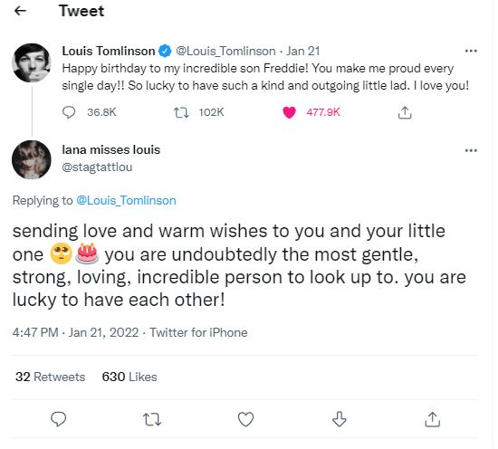 naniluv91's tweet photo. Now this is what true fans look and behave like, with kindness and love especially towards a child of someone who they claim to love and support. This is what you want to see! ♥️♥️ #LouisTomlinson #tpwk #larries #zarries #ziams https://t.co/JGmsr1gIeS