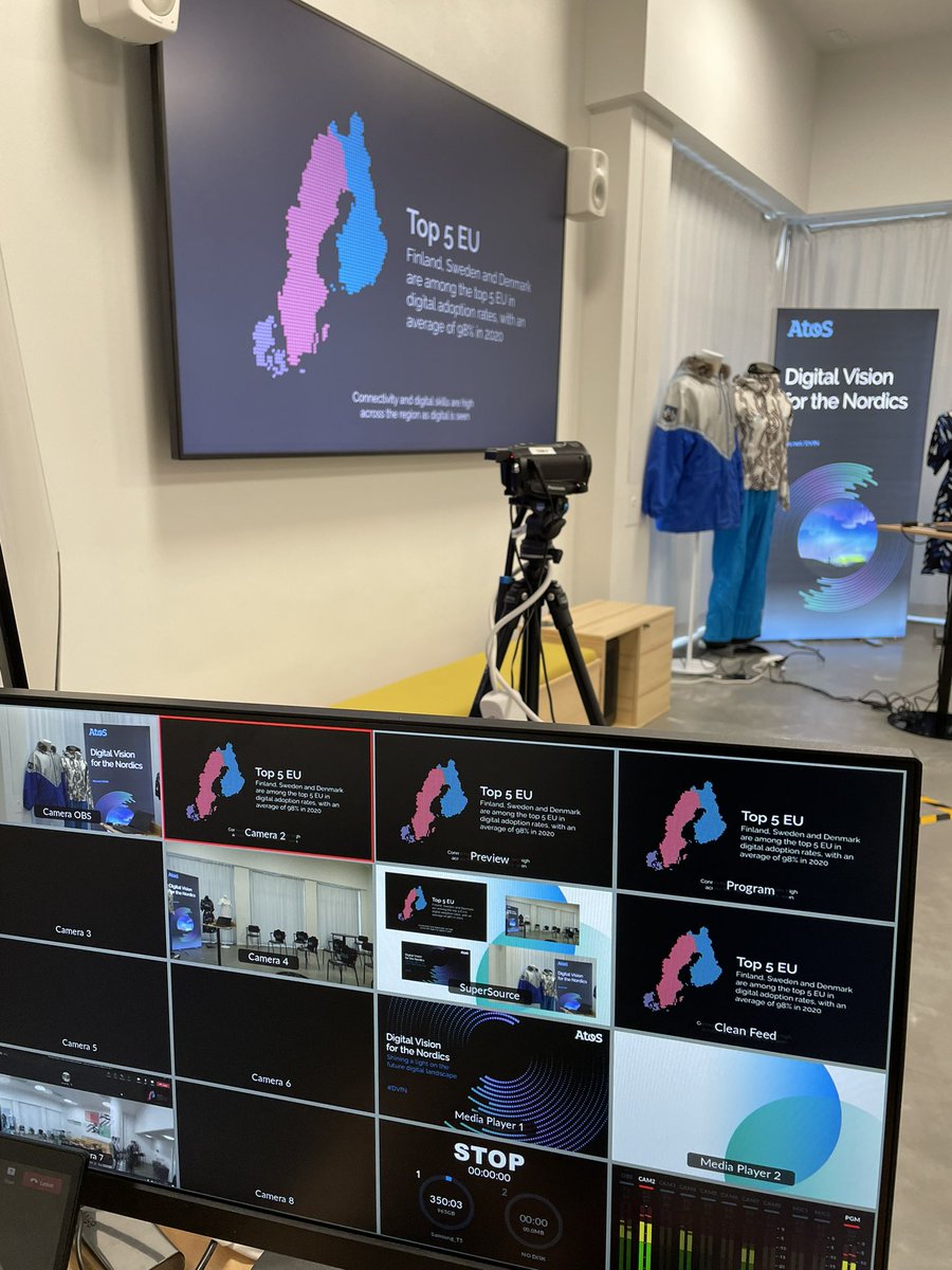KulveerRanger's tweet photo. Great to be at the Helsinki Olympic Stadium on a beautiful morning, with the Nordics @Atos team as we prepare to launch #DigitaVision for the Nordics! #DVFN https://t.co/LwrEv7wADN