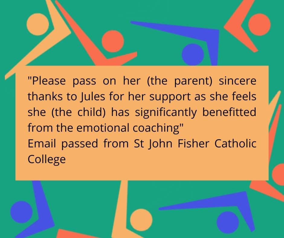Some more feedback, this time from a parent for our emotional coach Julie! It’s always extra special getting positive feedback from someone close to the child you are working with 💕 well done Jules  #emotionalcoaching #childrensmentalhealth
vipeducation.co.uk/services/emoti…