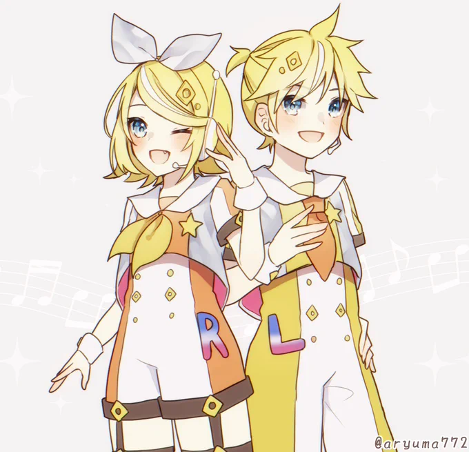 #マジカルミライ10th 
#鏡音リン #鏡音レン 
マジミラ10thリンレン可愛い 