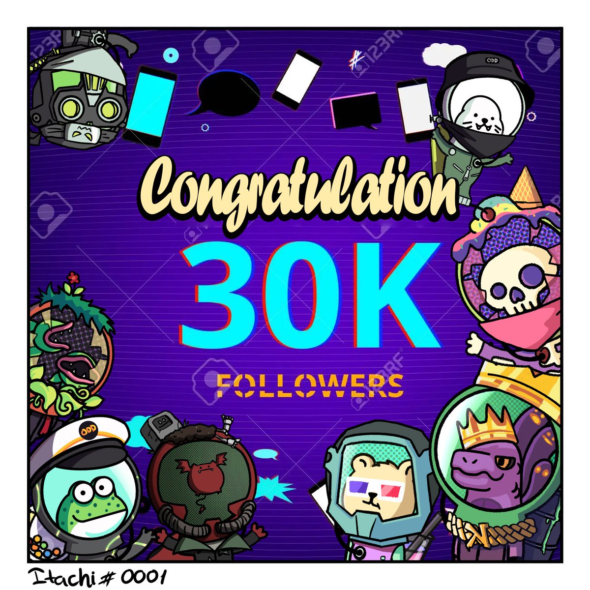 Chao23598's tweet photo. congratulation 30k followers on twitter @oddstronauts @RyanSelkirk  @owen_khang https://t.co/CBbKFQ0lqf