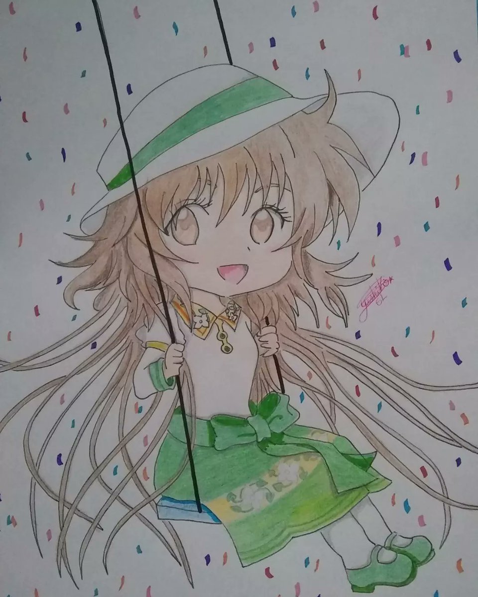 Yushiko_Art's tweet photo. Por mi cumple hice esto 

#Kobato #anime #fanart #chibi #CLAMP #colors #draw https://t.co/q4XJCyVuup