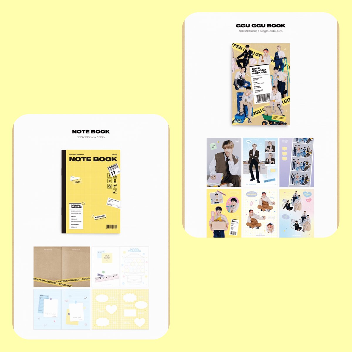 KPopDivaPH's tweet photo. INCLUSIONS
💜 GGU GGU BOOK (130x85mm | 42p)
💜 NOTEBOOK (130x185mm | 36p)
💜 4-CUT PHOTO SET (9ea 1set)
💜 INSTANT PHOTO SET (14ea 1set)
💜 RANDOM BOOKMARK (Random 1ea)
💜 PHOTO CARD SET (7ea 1set)
💜 RANDOM PHOTOCARD (Random 1ea) https://t.co/y6VEc9QrFV