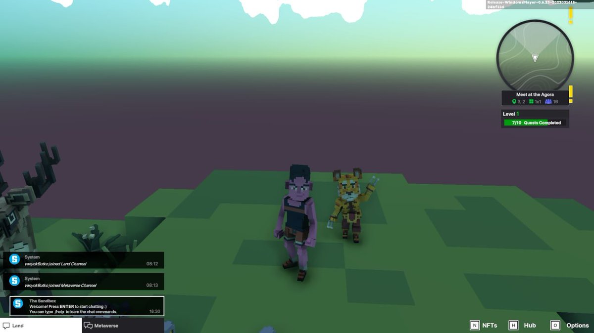ConradEmily2's tweet photo. @TheSandboxGame @binance I just participated in the daily #SandboxAlphaS2Contest for a chance to earn up to 1,000 $SAND! Starting March 20 - Show us your favorite Zodiac character. Check out my screenshot below!
👇 #SandboxAlphaS2 https://t.co/jz86sqiN8K