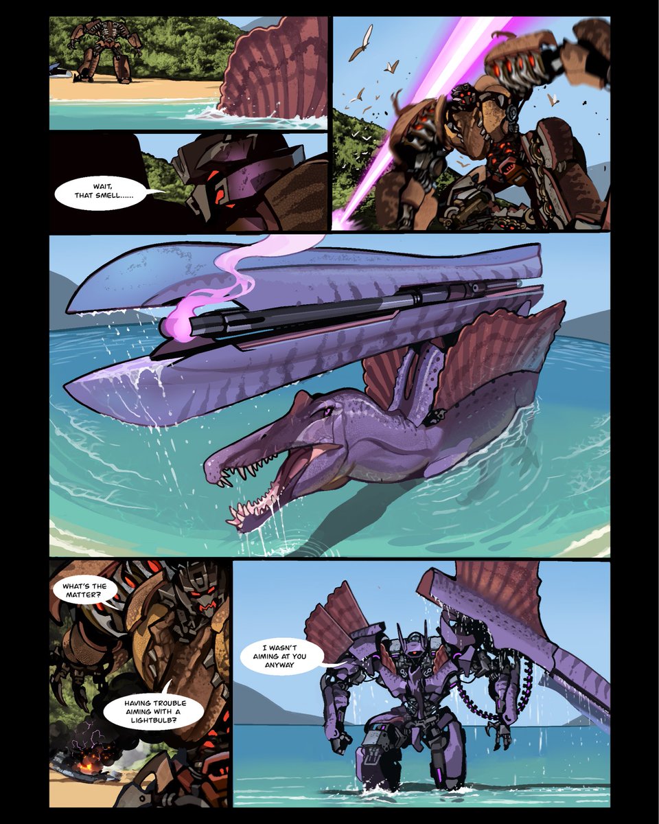 【TFRA】Chaos Theory part 2 “Extinction”page 4-6
#transformersreanimated #transformers