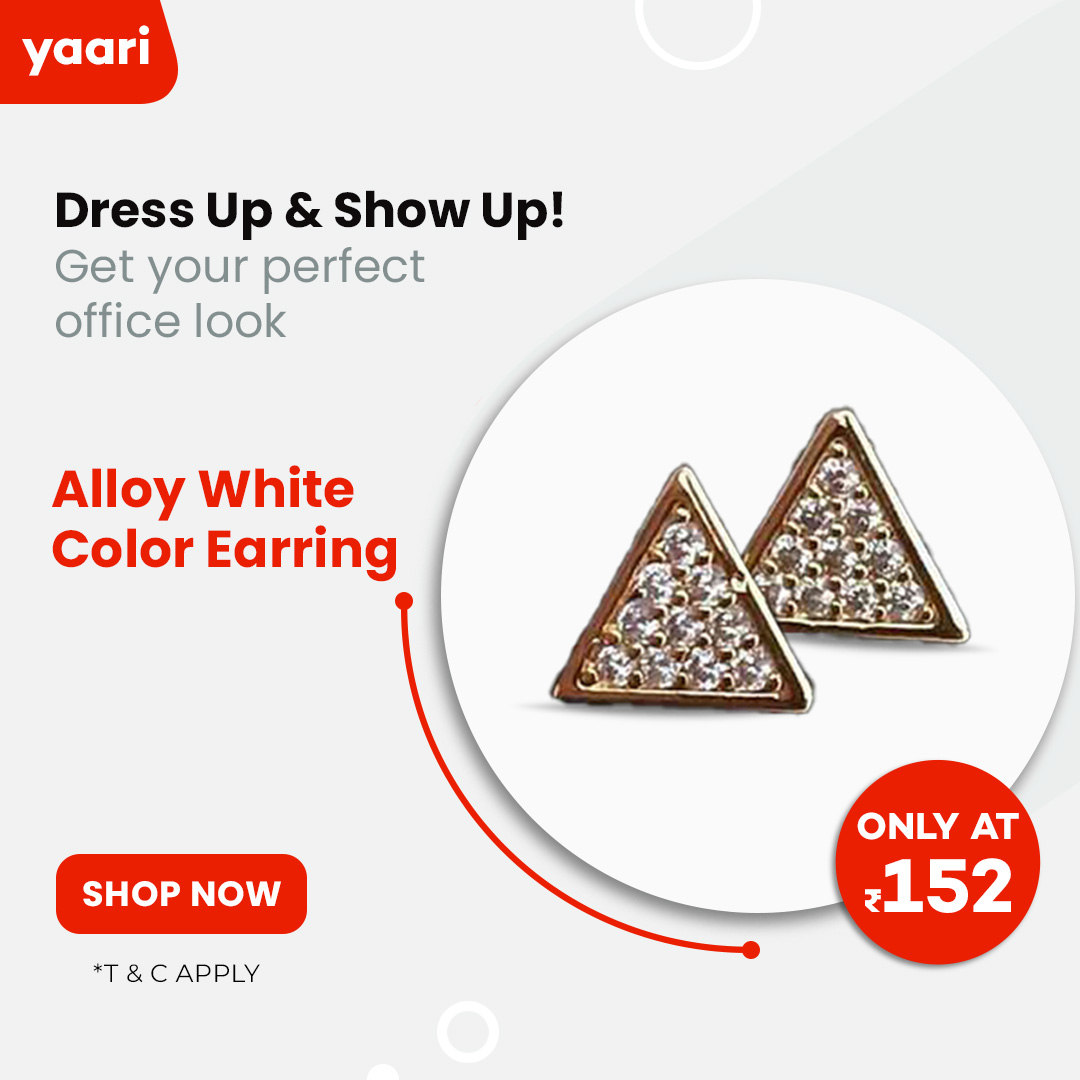 Impress Everyone in the Office! Get the perfect office Looks on Yaari. Shop Now!

#Yaari #YaariApp #OnlineShopping
#FormalWear #OfficeLook #Top #Lipstick
#Earrings