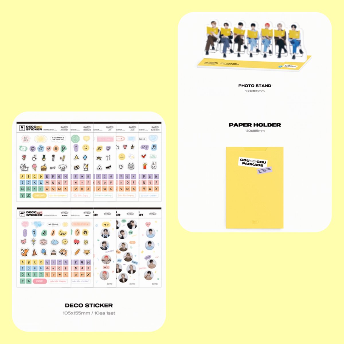 KPopDivaPH's tweet photo. 💜 PHOTO STAND (130x185mm)
💜 PAPER HOLDER (130x185mm)
💜 DECO STICKER (10ea 1set)
💜 CUTTING STICKER SET (7pcs 1set)
💜 MASKING TAPE (20mmx10m) https://t.co/34KxG4pc39