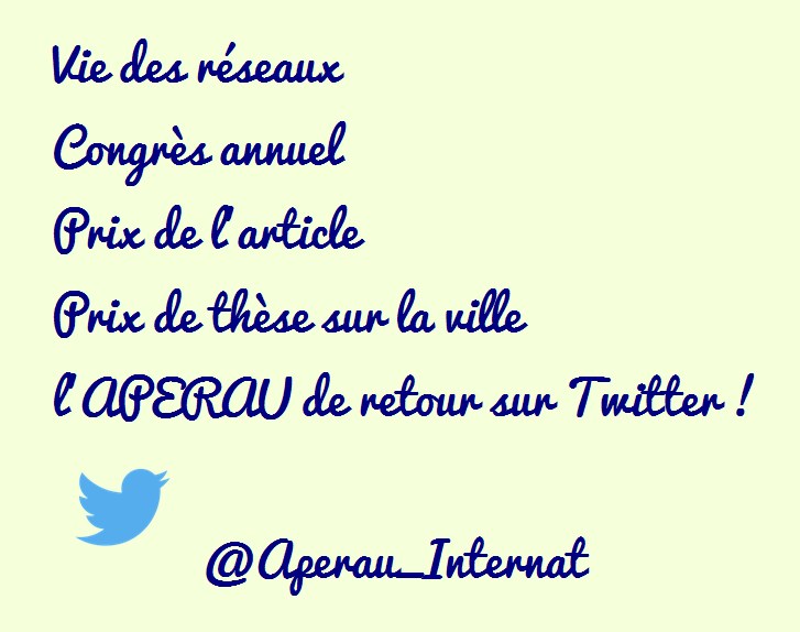 APERAU Internationale tweet media