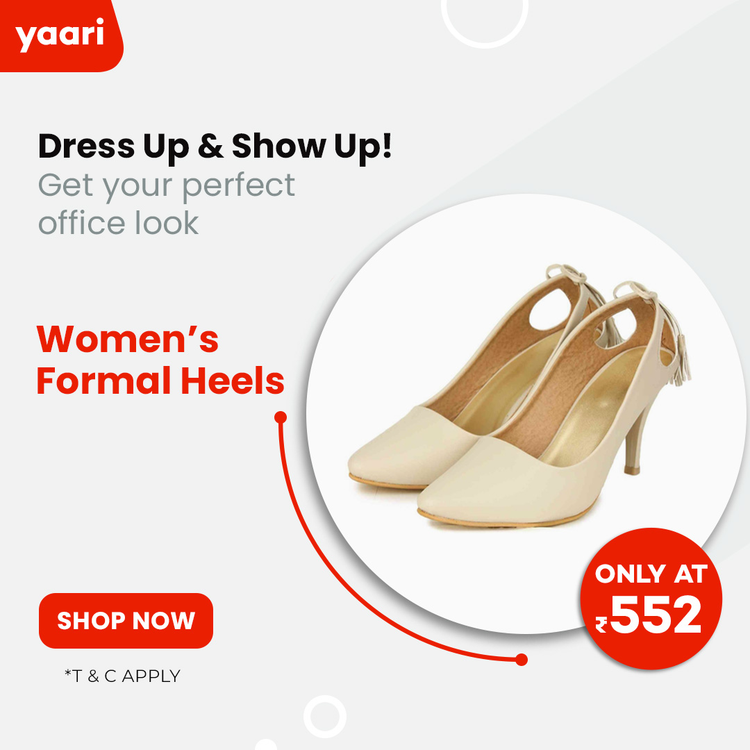 Shop Now!

#Yaari #YaariApp #OnlineShopping
#FormalWear #OfficeLook #Heels #Handbag