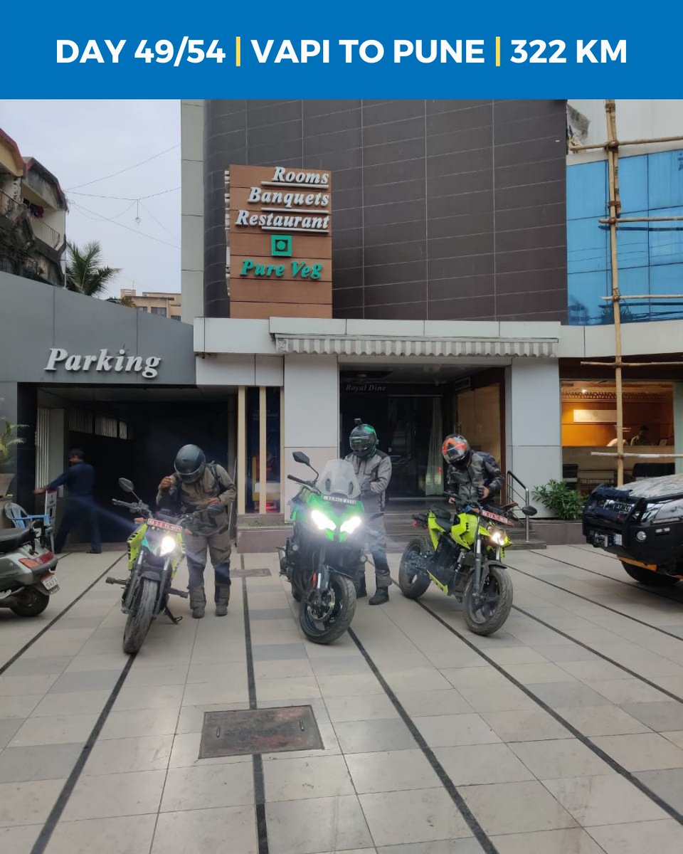 Just 5 days to go!!!

#startupnrev #drivethechange #bharatmalaride #electricbharatmala #evstartups #indianstartups #roadsafety #worldrecordattempt #14216kms