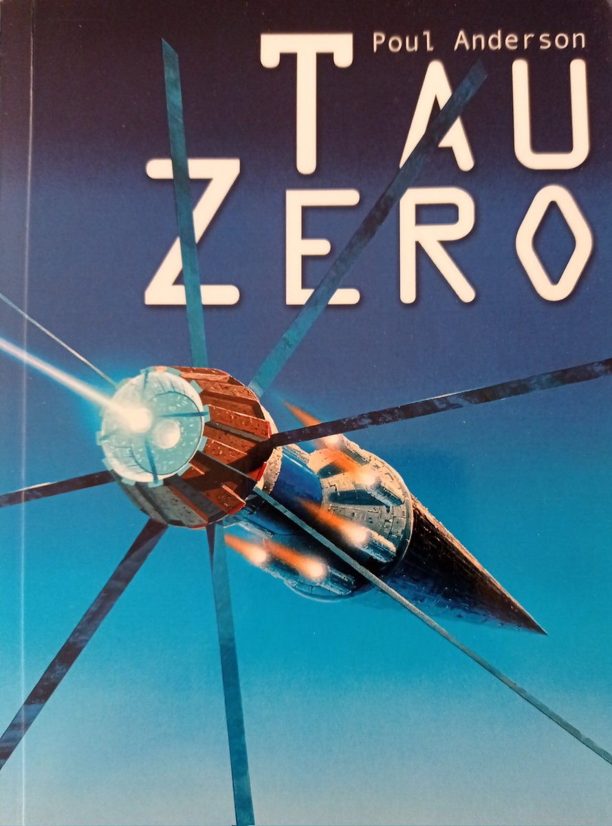 RobertGForge's tweet photo. #tauZero de Poul Anderson, écrite en 1970, est une œuvre de hard #sciencefiction dans ce que la discipline a de plus... hard. Une épopée intergalactique où l'équipage du Leonora Christina découvre l'univers en voyageant "presque" aussi vite que la lumière.
4/5 ⭐⭐⭐⭐ https://t.co/mHtQV683nD