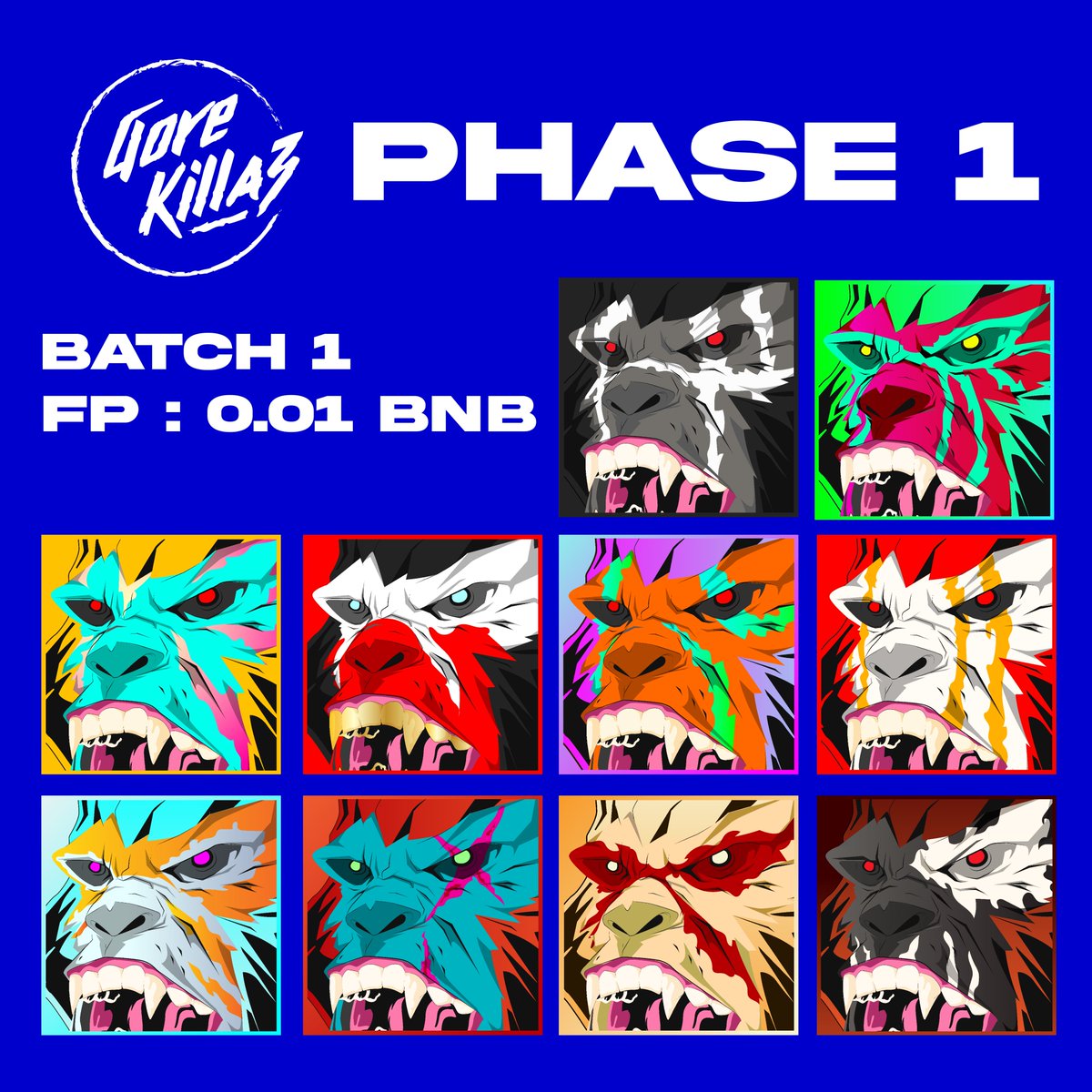 //GOREKILLAZ NFT// tweet media