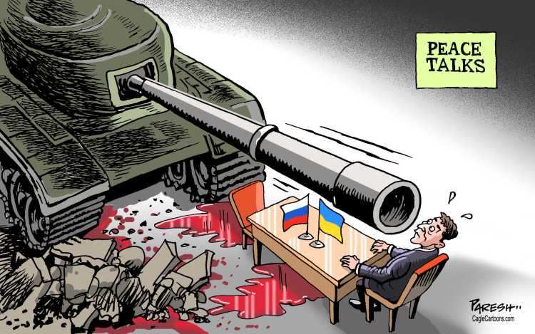 MavkaSlavka's tweet photo. Your daily reminder that #RussiaInvadedUkraine &amp; is illegally occupying Crimea, Donbas &amp; a lot of Ukraine. Day 2954 of Putler's war. He demands "peace talks", so that his "special military operation" doesn't kill more civilians. Problem is, you can't negotiate with a terrorist! https://t.co/er4xkJuMht