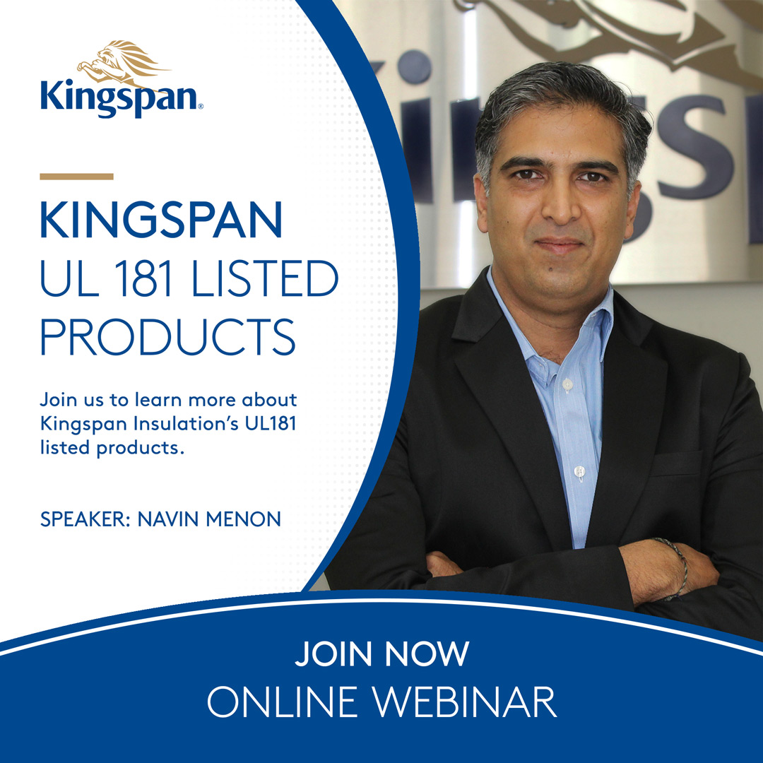 KingspanIns_ME's tweet photo. Join Now! To learn more about our UL181 Listed products!
Register here: https://t.co/JgWFYPAfEP https://t.co/KsNmKYRpSn