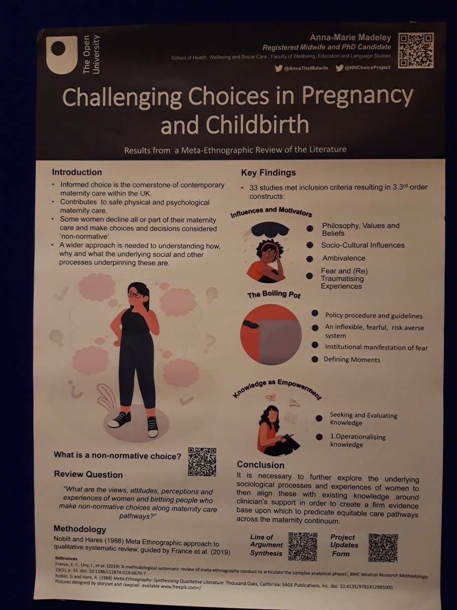 Sarah Milnes (@sarahemilnes) on Twitter photo We expect women to know what they want when they enter the maternity services but actually it is a really tricky system to navigate. We talk about choice but are women aware of these choices? Are they supported with non-normative choice?
Fantastic poster <a href="/AnnaTheMidwife/">Dr Anna M RM</a> We expect women to know what they want when they enter the maternity services but actually it is a really tricky system to navigate. We talk about choice but are women aware of these choices? Are they supported with non-normative choice?
Fantastic poster <a href="/AnnaTheMidwife/">Dr Anna M RM</a>