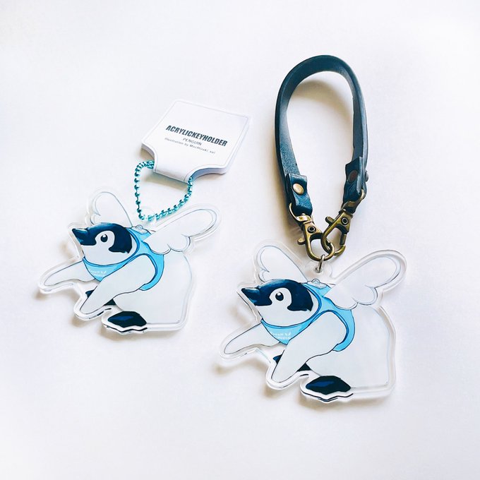 お散歩ペンギンのアクキーが可愛すぎる🐧 