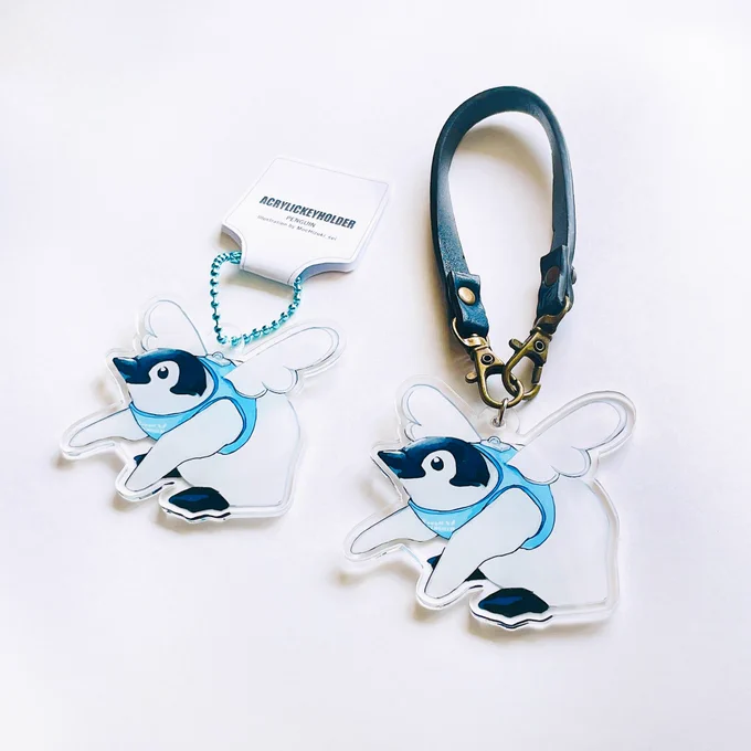 お散歩ペンギンのアクキーが可愛すぎる🐧 