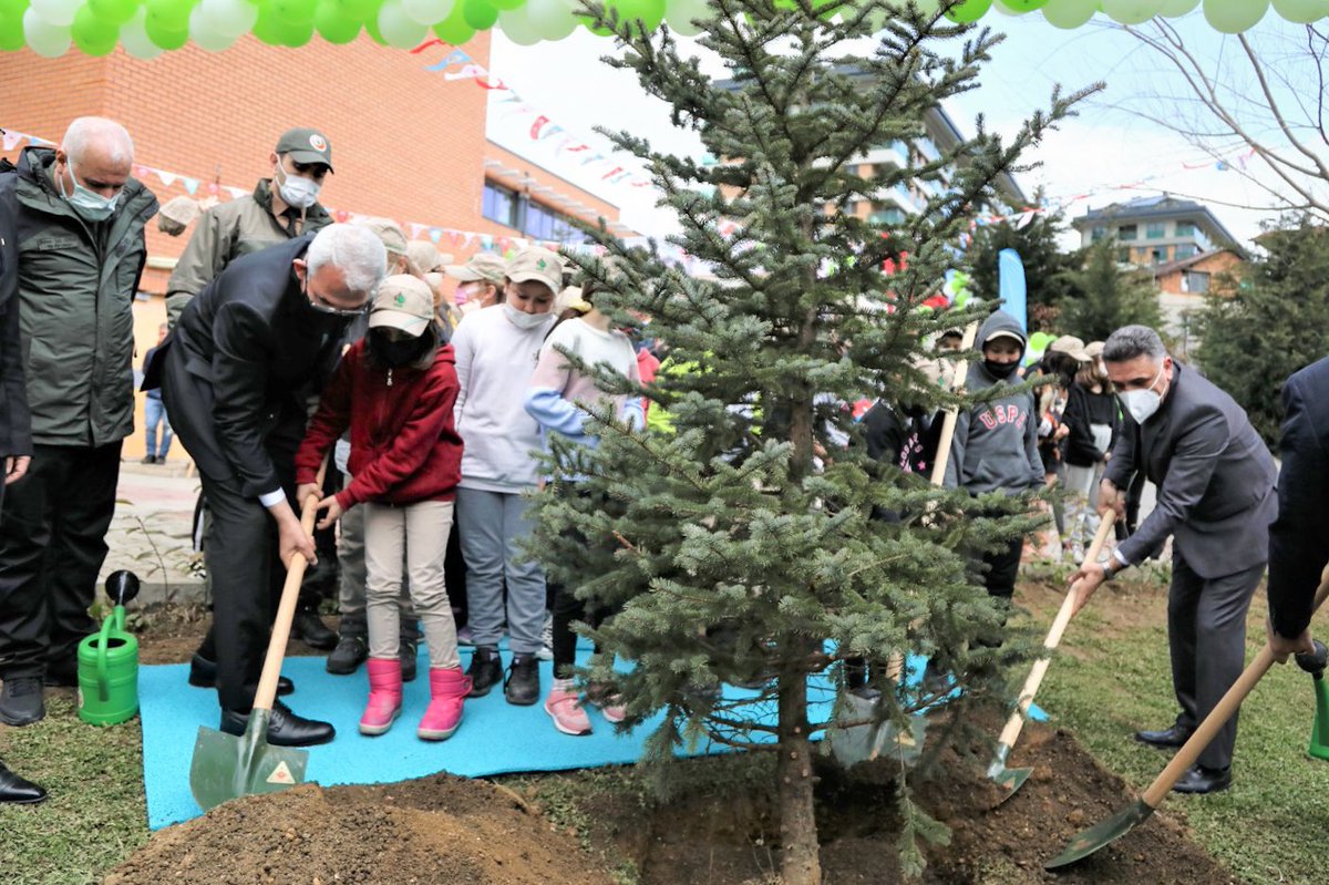 BekirKARACABEY_'s tweet photo. Bugünün çocukları, fidanların köklü ağaçlara dönüştüğü gibi yarının dünyasına yön veren bireyler haline gelecek. 🌱🌲

Çocuklarımıza orman sevgisini aşılamanın ne denli önemli olduğunu iyi biliyoruz. 

#OrmanHaftası 
#OrmanVatandır https://t.co/woJhnj7XHF