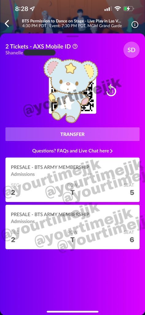 yourtimejjk's tweet photo. wts/selling/nft

two (2) bts ptd on stage in lv live play tickets at the mgm grand

for april 9 (4/9 or d2)
- section 2 row t seat 5&amp;6 (area marked in pic 3)
- selling both for $138.80 (fv+fees)

please dm if interested!!

@875tickets 

#PTD_ON_STAGE_LAS_VEGAS #PTD_ON_STAGE_LV https://t.co/u9p8bkflRi