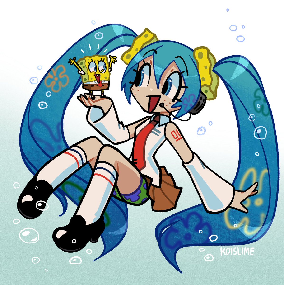 sponge miku