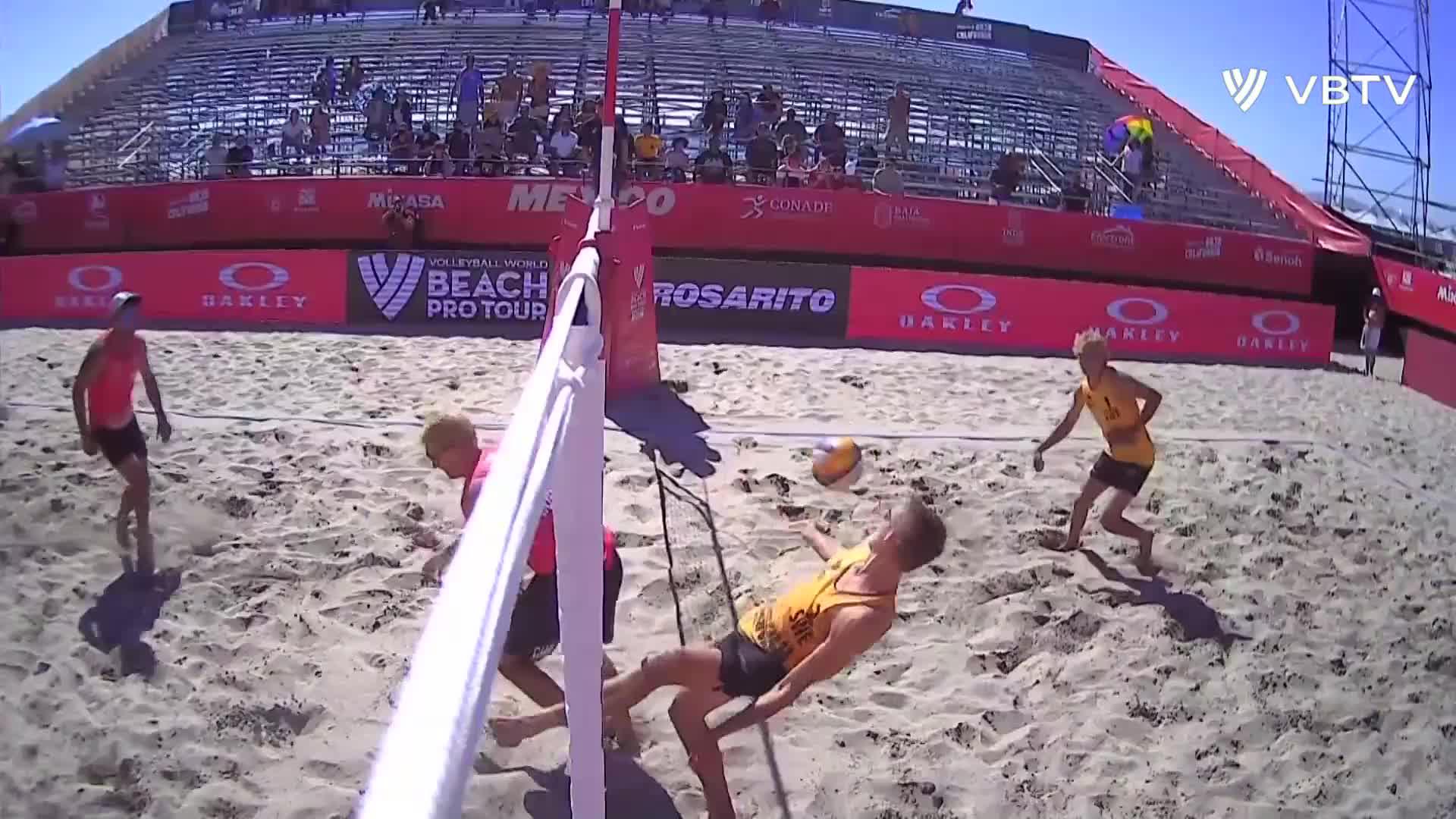 Volleyball World on Twitter "THE JOUST AT THE END 😳. This is definitely one of the top plays