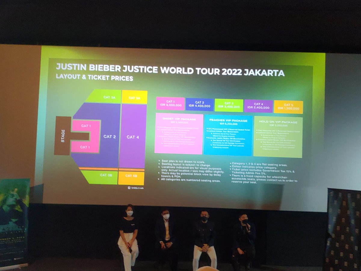 Kita lagi di press conference #JusticeWorldTourJKT #JustinBieberInJakarta