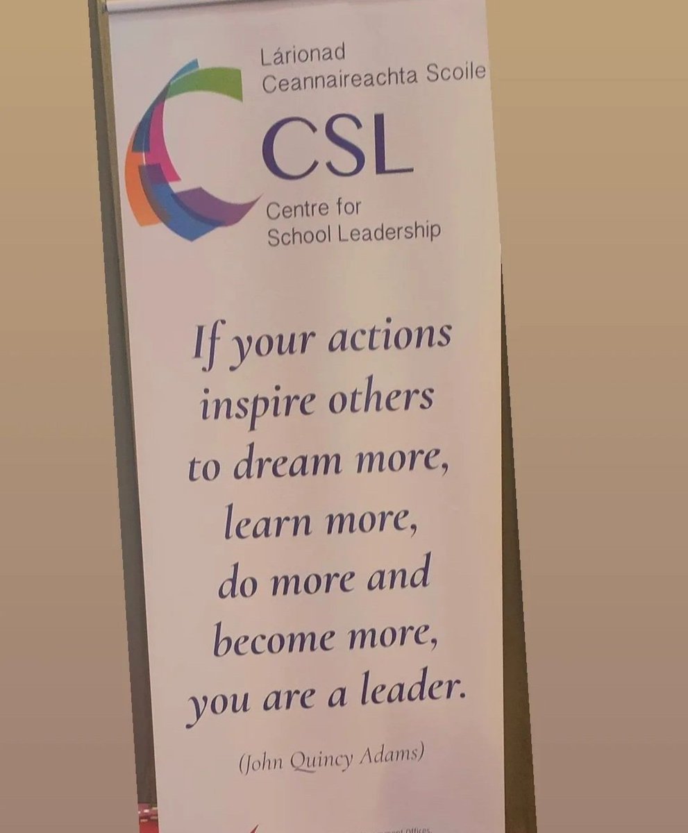 I have been lucky to work with some leaders who build leadership capacity in others and I hope that is the type of leader I will become.<a href="/niamhickey/">Dr. Niamh Hickey</a> @patriciamannixm #pdsl #leadership <a href="/Leaders_SoE/">UL_ELLA</a>