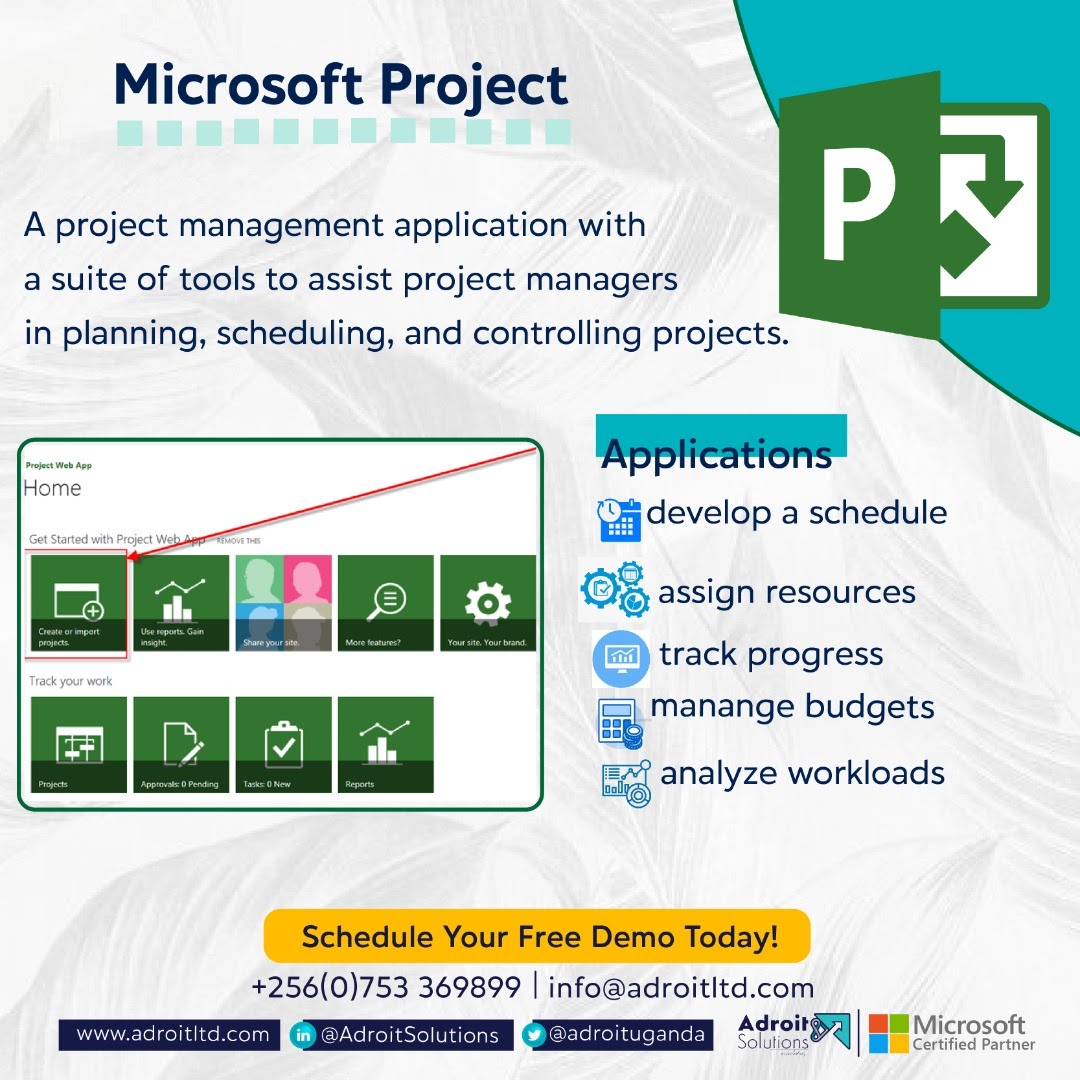 Work confidently with a powerful project management tool that makes getting started and managing projects both simple and easy.
Choose the best. Choose Office365
#Microsoft #projectmanagement