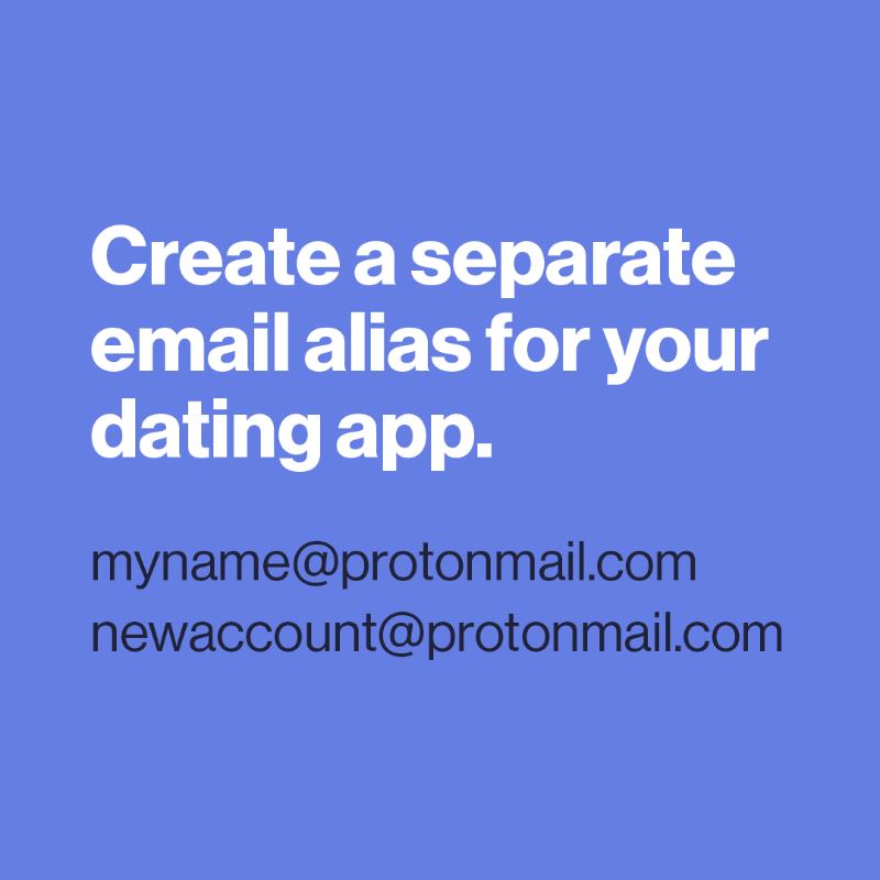 ProtonPrivacy's tweet photo. Looking for a soulmate on the internet? Be aware of the potential #privacy risks you might be swiping into!

Check these cyber tips to avoid having your data exploited while finding love online.💘