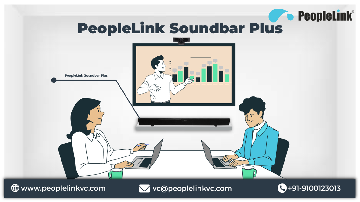 #PeopleLink’s #SoundbarPlus, is the most cost-efficient superior quality #audiosolution for #conferencerooms and #classrooms, ensuring high-grade #audio with wider coverage. The auto #echocancellation feature suppresses any noise or #echo from interfering with the audio

#Speaker