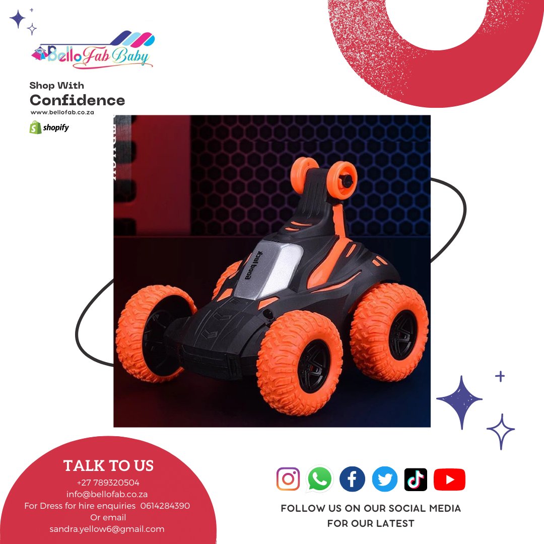 bello_fab's tweet photo. 360⁰ vertical rotation Roll Stunt toy car.
Gorgeous lighting and Dynamic Rhythm.
#stuntcar #stuntroll #toycars #360⁰rotation #bellofabbaby #southafrica https://t.co/IVy530hHEE