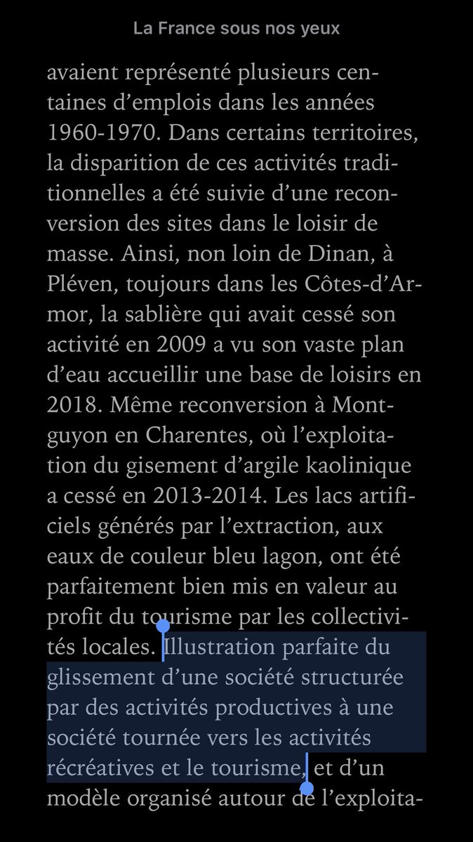 Ot_nora's tweet image. En pleine lecture de La France sous nos yeux de Jérôme Fourquet &amp;amp; @jlcassely, je mesure les transformations dont ma génération a été témoin (#generation80) en 🇫🇷
Quasi disparition des secteurs primaire et secondaire, urbanisation à marche forcée provocant une perte du lien social