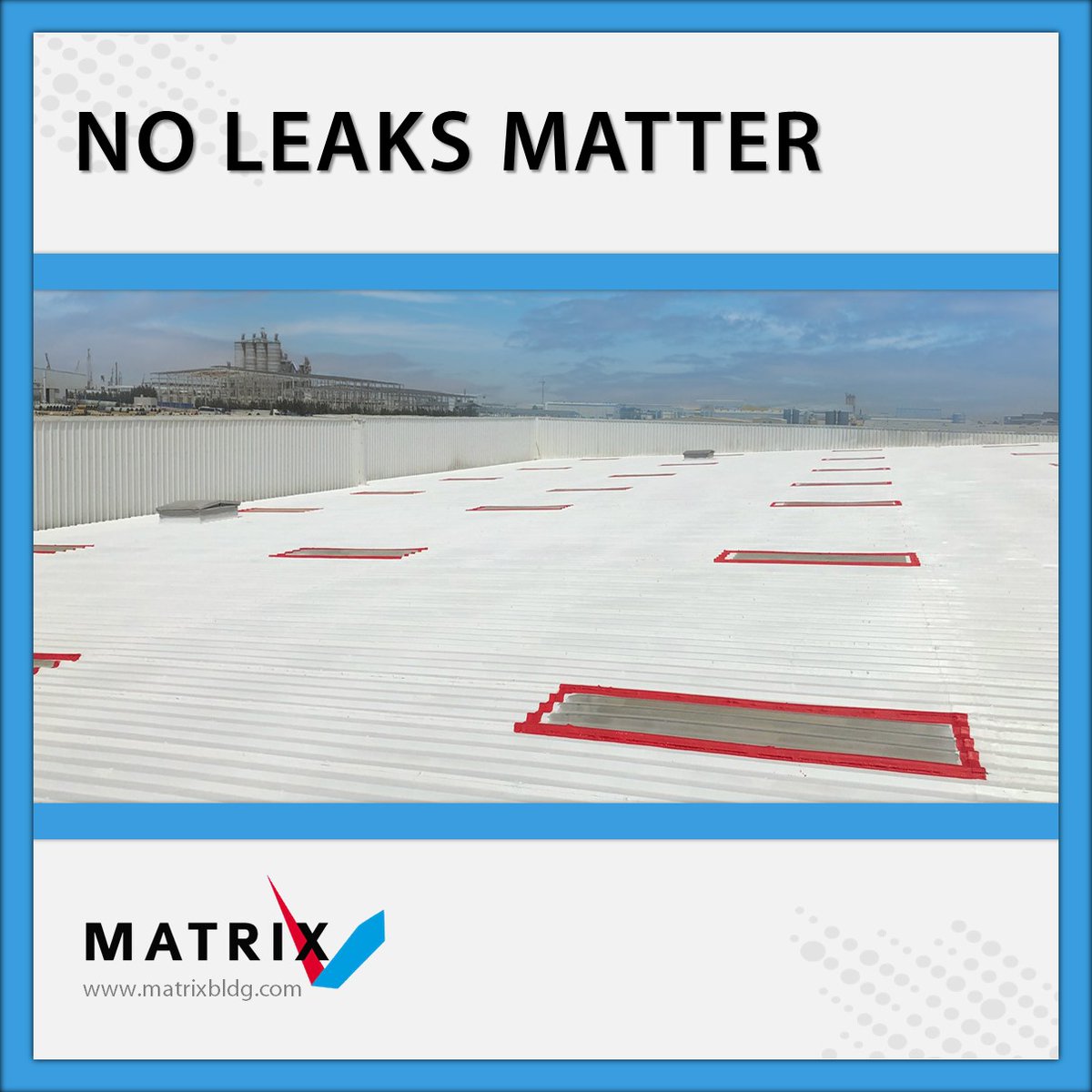 MatrixCoolRoof's tweet photo. ✅  NO LEAKS MATTER FOR A COMFORTABLE WORK ENVIRONMENT!

🛠️ Fix the #roof leakage and #overheating issues with 𝗠𝗔𝗧𝗥𝗜𝗫 𝗥𝗢𝗢𝗙 𝗖𝗢𝗢𝗟 𝗖𝗢𝗔𝗧 that offers  3️⃣6️⃣0️⃣° 𝗛𝗬𝗗𝗥𝗢-𝗧𝗛𝗘𝗥𝗠𝗔𝗟 𝗣𝗥𝗢𝗧𝗘𝗖𝗧𝗜𝗢𝗡 with an assured warranty of  1️⃣0️⃣  years. https://t.co/m0dt74lwVe