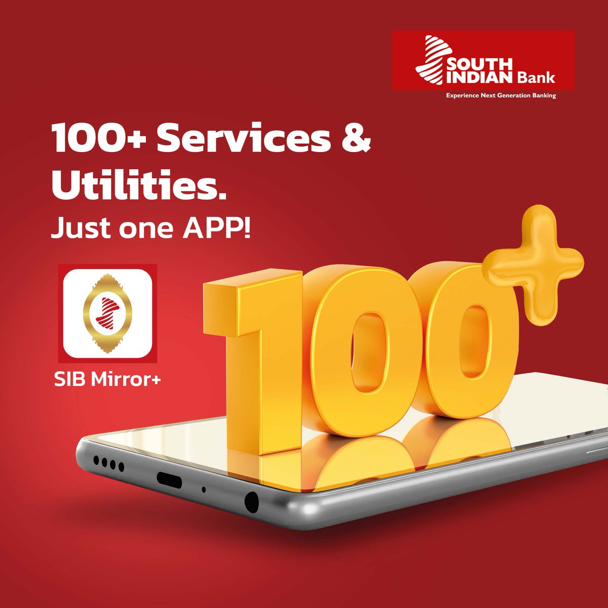OfficialSIBLtd's tweet photo. Enjoy Digital banking services 24*7 through SIB Mirror+ App. click https://t.co/8J0UHme6h3
#sib #southindianbank #bankonus #sibmirrorplus https://t.co/ubyicLgd8j