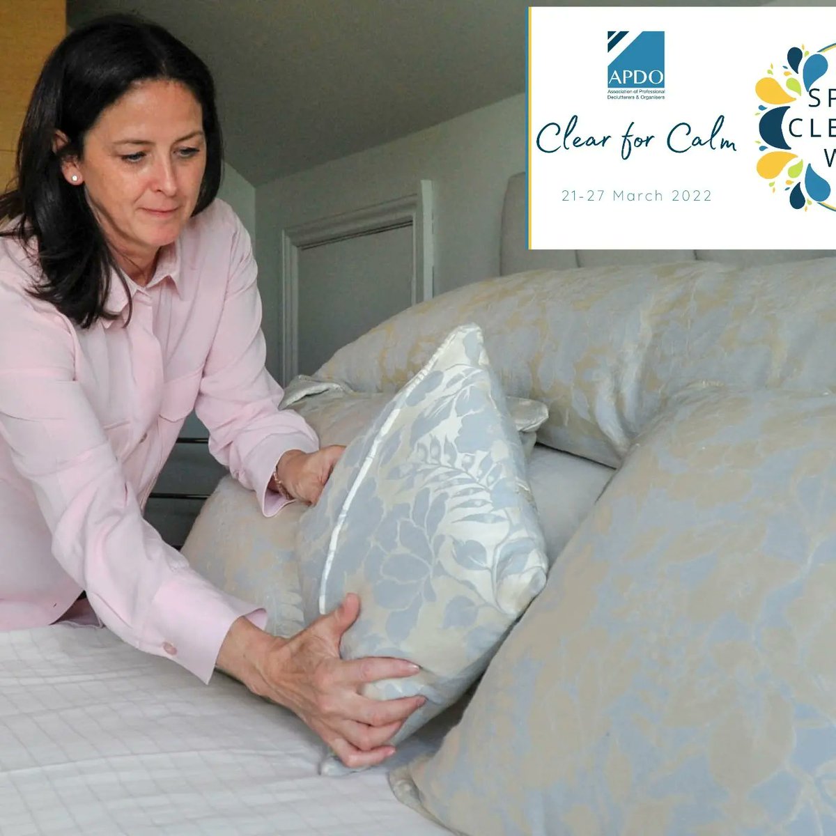 HarmonizedUk's tweet photo. Day 4 #springclearingweek2022
Your bedroom should be a place of #calm #sanctuary
A good nights sleep is so important for our wellbeing.
#declutter #catergorise #organise
https://t.co/AG6k3mpDCr
@apdouk #APDOclearforcalmchallenge2022 https://t.co/4ZqxPa0eX2