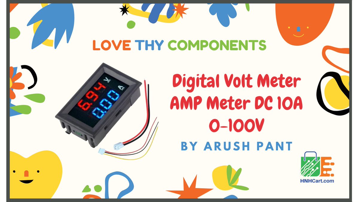 HnhCart's tweet photo. Make use of #DigitalVoltMeter for Your #ElectronicsProject
https://t.co/TvcavFM1PF
The device is capable of performing two functions at once, that is it is capable of detecting both #voltage and #current simultaneously.
#blog #knowledge #HNHCart HatchNHack https://t.co/Nb6w70RCt1