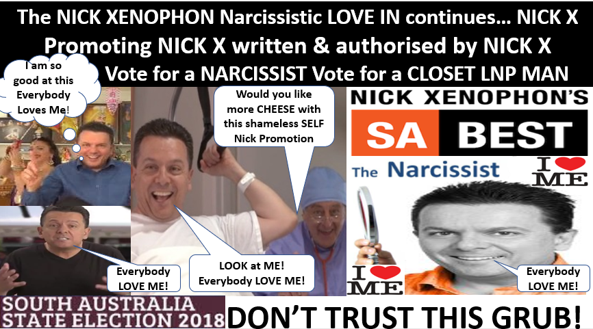 mryansisland's tweet photo. #NickX  just another #Liberal we can do without  "Get Rich, Make Me Famous, Give Me Headlines,   #NickOffGrub https://t.co/YHFvomxylM