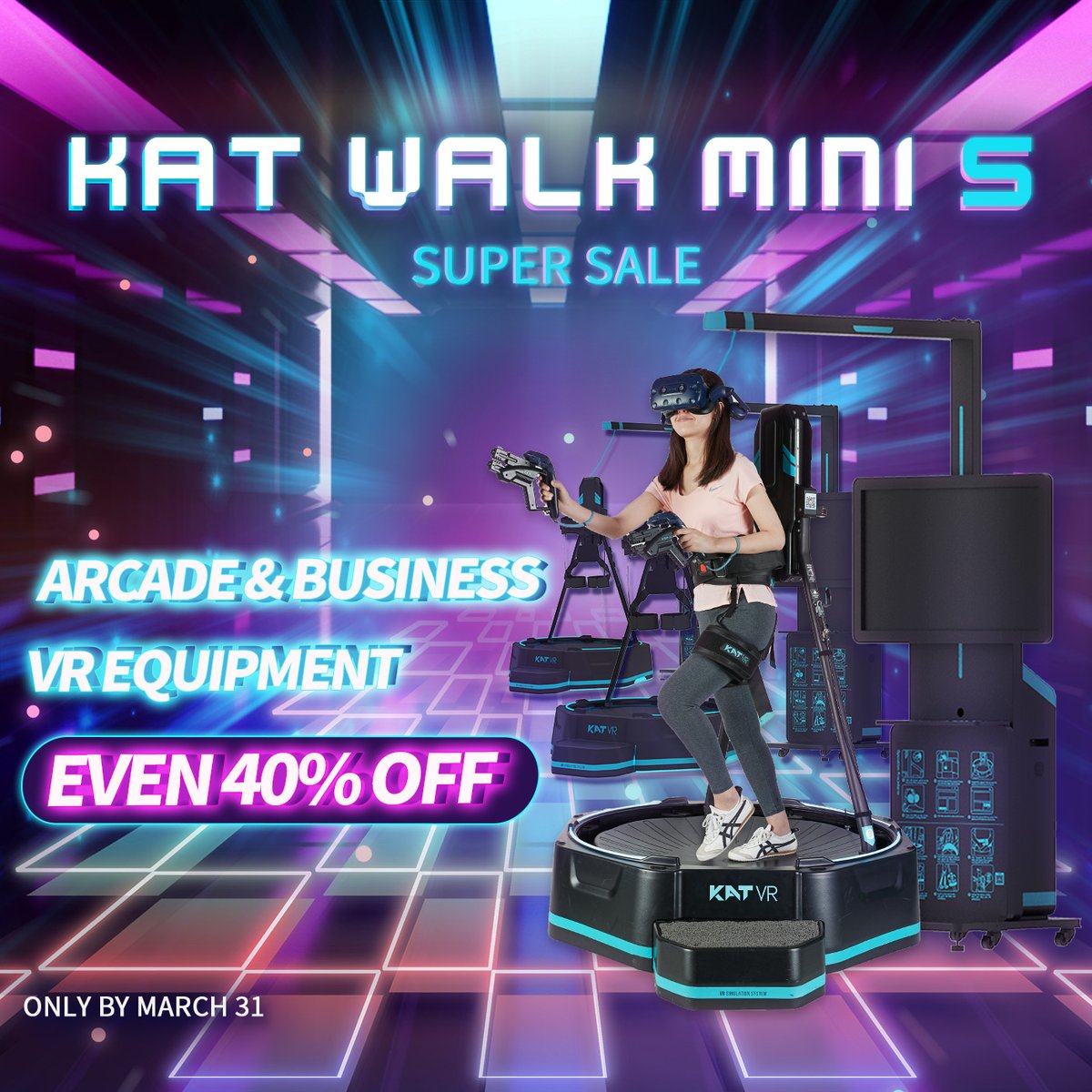 katvrwalk's tweet photo. LAST 3⃣ DAYS!
More details about discounts at
▶️ https://t.co/zzz1OMEGux ◀️
#vr #katminis #sale #supersale #promotion #Discounts #KATVR https://t.co/HF28AlGSWs