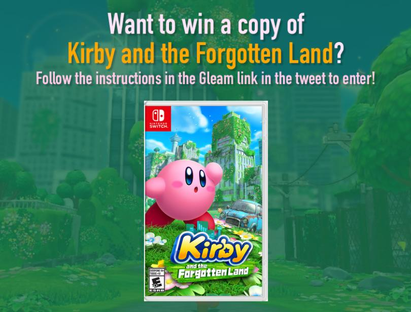 AbdallahNATION's tweet photo. Get Excited! @KirbyInformer and I are teaming up to give away a copy of #KirbyandtheForgottenLand!

1. RT &amp; Follow both accounts!
2. Visit the Gleam Link: https://t.co/A7Srtp6OT2
3. Winners chosen from Gleam on 4/7/22
4. Giveaway is worldwide!  Good Luck! https://t.co/4xuBdifIEi