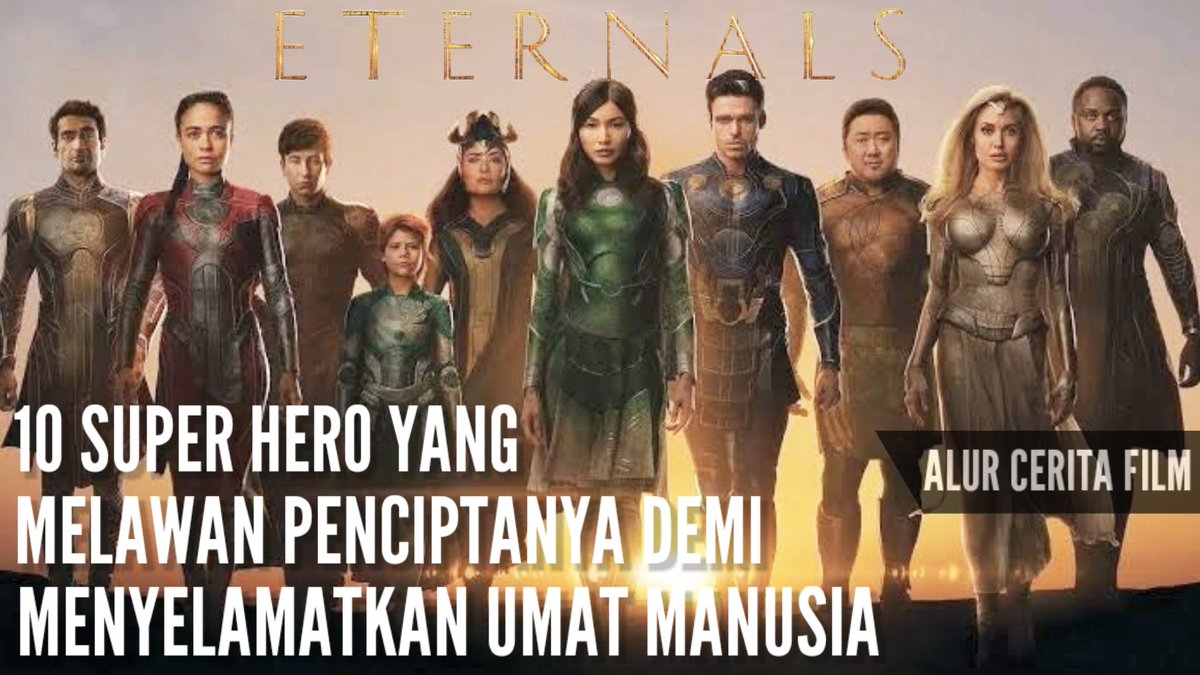 DixieMarcelo's tweet photo. #AlurCeritaFilm #Eternals #Movie #Youtube #Youtubers #Like #Subscribe 

ALUR CERITA FILM ETERNALS (2021)
YouTube : Marcelo Dixie Channel
⬇️⬇️⬇️
https://t.co/tNXEyoD69W
https://t.co/tNXEyoD69W https://t.co/6B93sA7WdL
