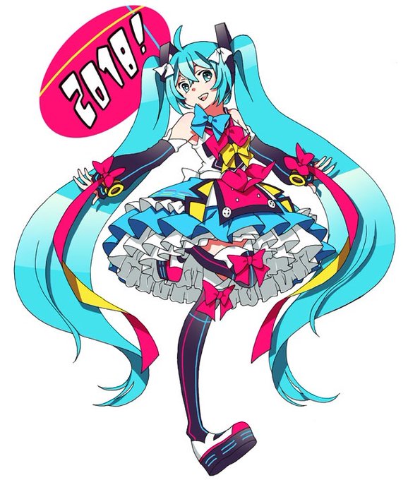 マジカルミライ2018 初音ミク/イラスト 