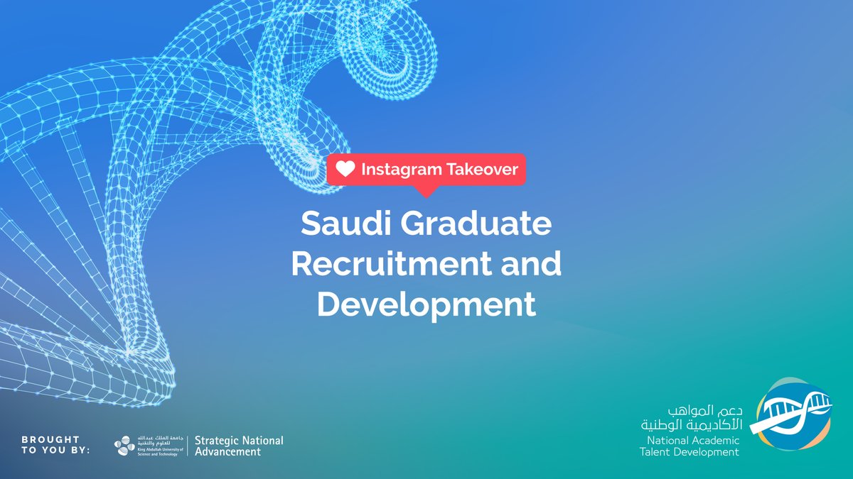 KAUST_News's tweet photo. Explore KAUST’s 7th #NATDP Symposium through a full day #takeover by Saudi Graduate Recruitment and Development’s team on @kaustofficial Instagram story. Follow live stream key #moments of the event
#KAUST #NATDP2022 https://t.co/QJfzg9SRVx