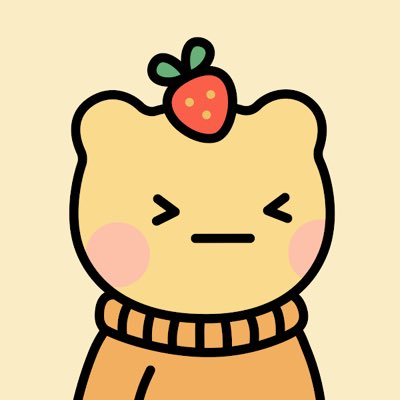 my sister gifted me my FIRST EVER NFT… time to see what she keeps going on about🤨 

strawberry pal forever!!! #PalFollowPal anyone?

  🍓
(>-<)

#NewProfilePic