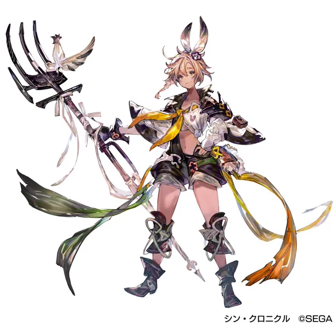 【お仕事】シンクロニクルにて「ヴェロニカ」「ククルーシ」「アルデガルド」「エスメラルダ」のデザインを担当いたしました。よろしくお願いします。 