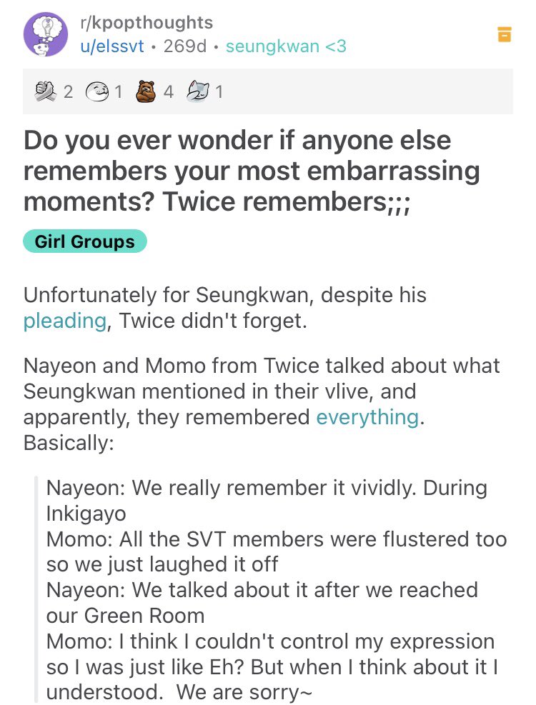 seventeen reddit tweet media