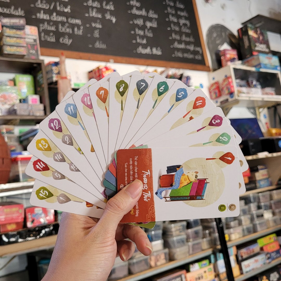 NguHanhGames's tweet photo. #hoipho #faifo #boardgamevietnam 15 thẻ thương nhân đến từ Hội Phố https://t.co/ddvHNzuGev